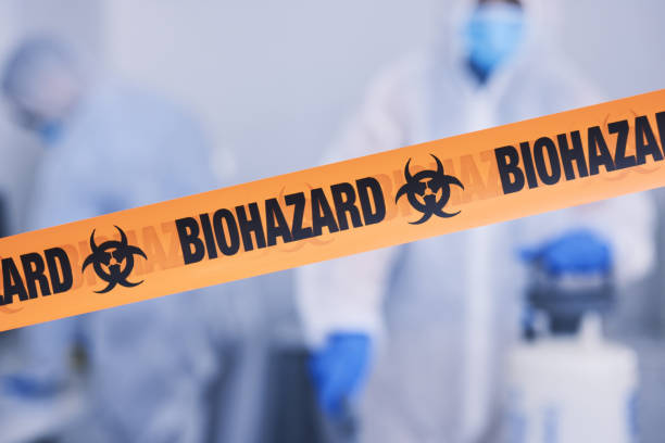 Professional Infectious Disease Decontamination technician working in Granville, IL